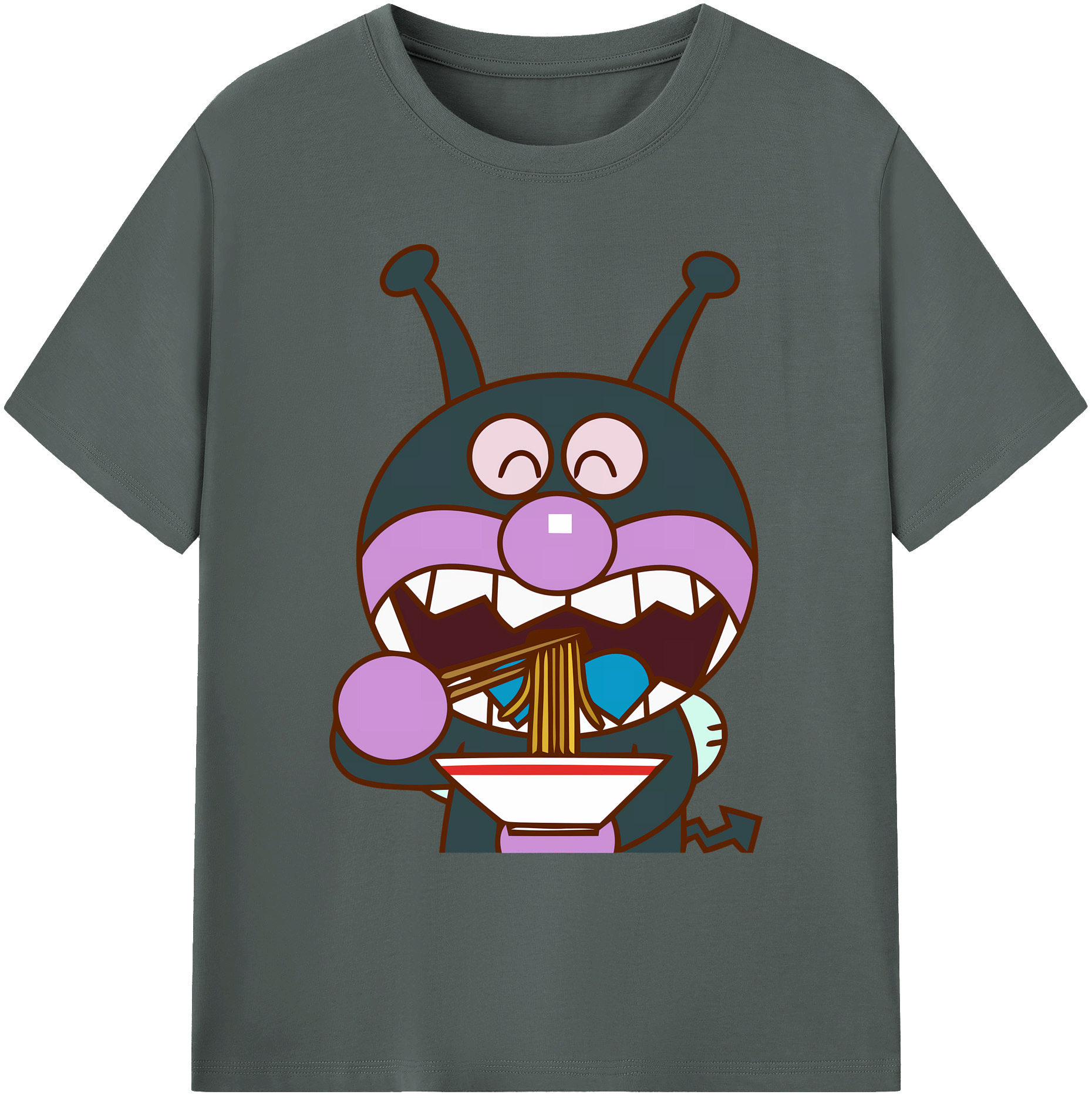 （画像用） アンパンマン Anpanman 綿100％ メンズ半袖Tシャツ｜肌触りやわらか＆通気性